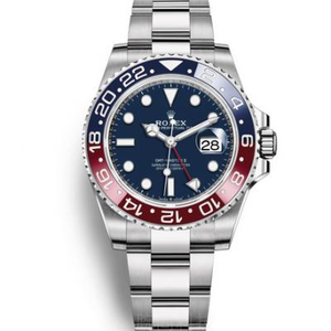 GMF Rolex GMT Greenwich Type ll perfekt reproduziert Original Edition Fine Imitation Strap Automatische mechanische Uhr Herrenuhr