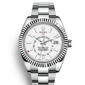 Rolex Oyster Perpetual SKY-DWELLER m326934-0001 Funktionelle Herren mechanische Uhr