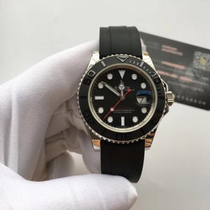 Eins zu eins Replik Rolex 116655 Yacht-Master Serie mechanische Herrenuhr (Edelstahl-Version)