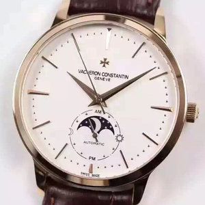Vacheron Constantin Heritage 81180 Ultradünne Moon Phase Serie Mechanische Uhr