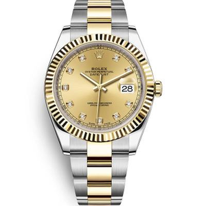WWF Factory Uhr Rolex Datejust Serie m126333-0011 Herren Automatische Mechanische Uhr, 18k Gold