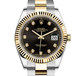WWF Factory Uhr Rolex Datejust Serie m126333-0005 Herren Automatische mechanische Uhr, 18k Gold
