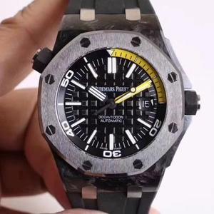 XF Neues Produkt: AP Royal Oak Offshore Diver Uhr Verbesserte Version geschmiedet Carbon Fiber 15706