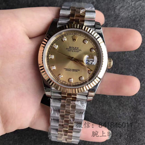 N Fabrik Rolex Datejust Serie 18k Gold Bedeckt 41mm erste Wahl