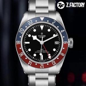 ZF Factory Tudor Blue Bay Greenwich-Uhr Rote und blaue Top-Replik-Uhr