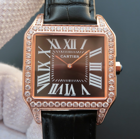 Cartier Santos (Santos) Serie WH100751 neutrale mechanische Uhr (42MM) - zum Schließen ins Bild klicken