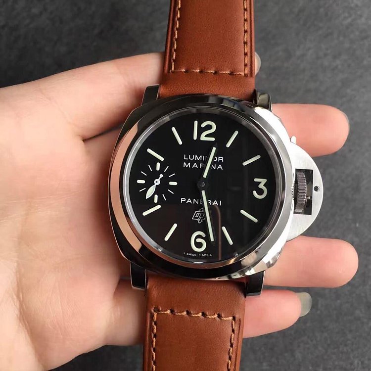 n Werkseitiges mechanisches Uhrwerk Panerai pam005 top replica watch. - zum Schließen ins Bild klicken
