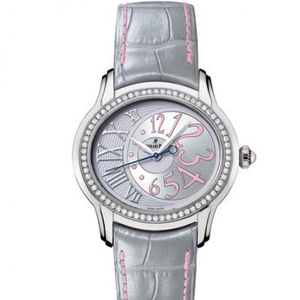 Audemars Piguet Millennium Series 77301ST.ZZ.D009CR.01 Reloj para mujer Precioso reloj con cinturón lanzado Movimiento mecánico automático.