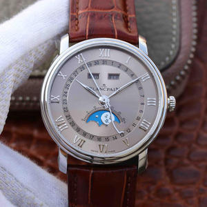 OM Blancpain 6654 Moon Phase Display Series La versión mejorada V2 más fuerte Blancpain Villeret Classic 6654