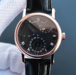 FABRICANTE TW Breguet serie clásica 7137 única de cuatro agujas separación Suiza 2153 máquina 18k oro rosa