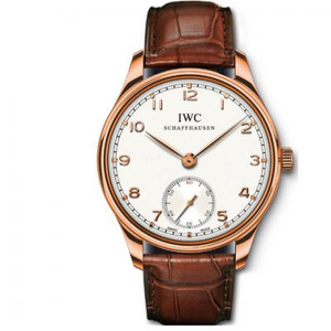 IWC Espada Portuguesa de Jones IW545409 reloj mecánico manual para hombre