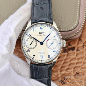 ZF IWC Portugués Siete IW500710 Portugal 7 Días Cadena V4 Versión Original 1:1 Molding Totalmente Automático Movimiento Reloj de Hombre