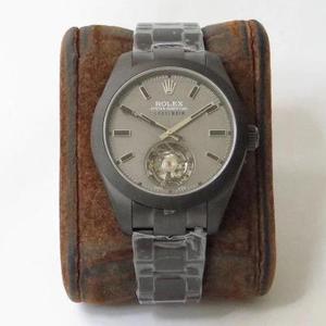 Rolex Label Noir Oyster Tourbillon de JB Factory El primer reloj Rolex con tourbillon reconocido por los medios extranjeros