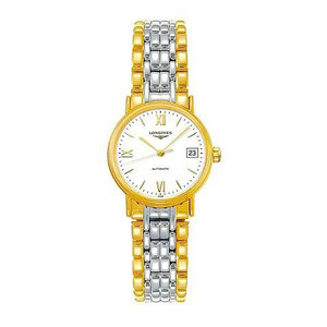 Longines Magnificent Series Reloj mecánico para mujer Reloj mecánico automático de oro de 18 quilates.