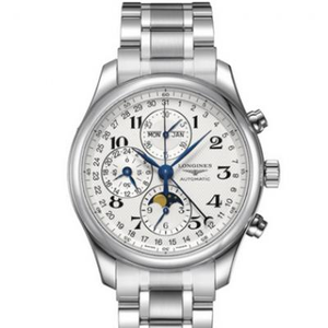 El reloj GS Longines Master Moon Phase L2.773.4.78.6 adopta el movimiento Shanghai 7751 para cambiar la correa de acero inoxidable de movimiento L.687 original