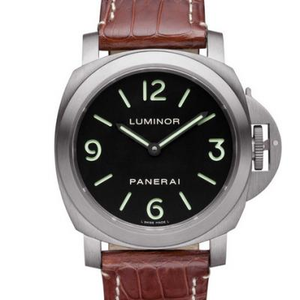 Panerai PAM00176 44mm Reloj mecánico automático para hombre con caja de titanio.