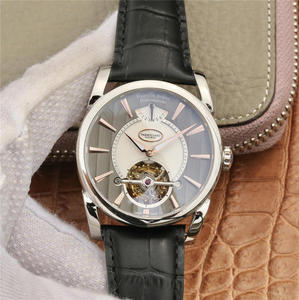 JB Parmigiani Fleurier TONDA serie PFS251 top tourbillon reloj con verdadero tourbillon manual de movimiento mecánico reloj de hombre