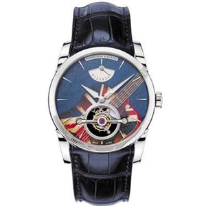 JB Parmigiani Fleurier TONDA serie PFS251 top tourbillon reloj con verdadero tourbillon manual de movimiento mecánico reloj de hombre