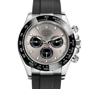 AR factory Rolex Daytona serie M116519ln-0024 reloj cronógrafo mecánico para hombres versión gris versión más alta 904L.
