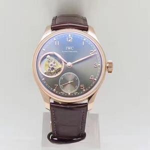 Posición de 9 bits de la fábrica de TF IWC Portuguese tourbillon equipada con la versión 1:1 de IWC Autonomous Cal. 51900 Tourbillon verdadero totalmente automático