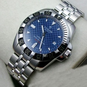 Tudor Ocean Prince Series reloj de hombre todo acero mecánico automático cara azul reloj hombre Movimiento suizo