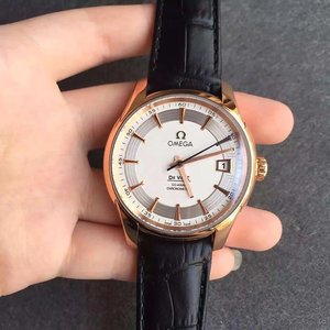 V6 Factory Omega Butterfly Series Rose Gold Reloj mecánico para hombre V6 Factory Omega Butterfly Series Rose Gold Reloj mecánico para hombre
