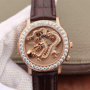 Piaget ALTIPLANO serie G0A34175 reloj de cuarzo importado voltear uno a uno