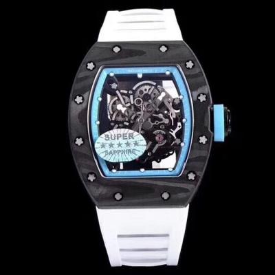 Kv Taiwan fábrica Richard Mille RICHARDMILLE versión más fuerte RM055 Baba Watson. Tiffany Blue Abu Dhabi especial de pista de carreras 