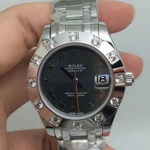 BP tuotettu naisten malli, Rolex Datejust DateJust naisten timantti automaattinen mekaaninen ruostumaton teräs hihna BP tuotettu naisten malli, Rolex Datejust DateJust naisten timantti automaattinen mekaaninen ruostumaton teräs hihna