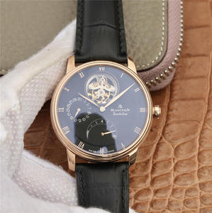 JB Blancpain Päivitetty Classic Series 6025-3642-55B True Tourbillon Miesten Watch Watch Miesten Watch True Tourbillon Liikkeen nahkahihna JB Blancpain Päivitetty Classic Series 6025-3642-55B True Tourbillon Miesten Watch Watch Miesten Watch True Tourbillon Liikkeen nahkahihna