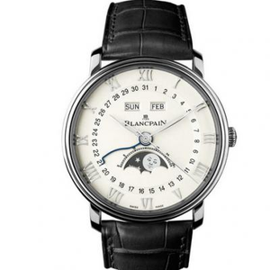 om tehdasvalmisteinen kopio Blancpain Blancpain klassinen sarja 6654-1127-55B miesten mekaaninen kello täydellinen.