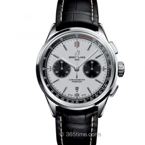 Breitling Premier B01 kronografikello, automaattinen mekaaninen kronografiliike, lehmännahkahihna, miesten kello Breitling Premier B01 kronografikello, automaattinen mekaaninen kronografiliike, lehmännahkahihna, miesten kello