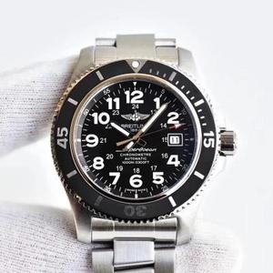 [GF: n uusi saavutus, laajuus on tulossa] Breitling Super Ocean II -sarjan kello (SUPEROCEAN II.) Valinnainen teräsvyö, teippi