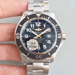 [GF: n uusi saavutus, laajuus on tulossa] Breitling Super Ocean II -sarjan kello (SUPEROCEAN II.) Valinnainen teräsvyö, teippi