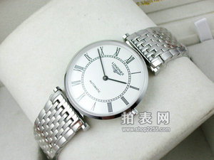 Longines Garland-sarjan roman scale kaksi käsi automaattinen läpi-bottom miesten katsella Longines Garland-sarjan roman scale kaksi käsi automaattinen läpi-bottom miesten katsella