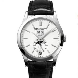 KM Factory Patek Philippe 5396G-001 Komplikaatio Chronograph Miesten Mekaaninen Watch Uusi v2 Päivitetty versio