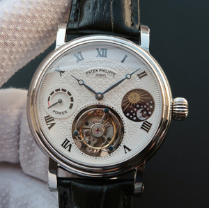 Patek Philippe style manual winding machine! (Power Star Tourbillon)