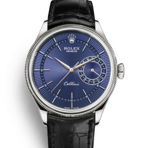 MKS Rolex Cellini -sarjan m50519-0013 sininen kasvot miesten mekaaninen kello