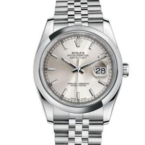 Uudelleen kaiverrettu Rolex Datejust -sarja 116200-0084 miesten mekaaninen kello.