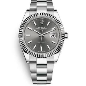 Rolex Datejust m126334-0013 miesten automaattinen mekaaninen kello (harmaa)