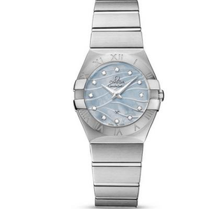 ZF Factory Omega Constellation 123.10.27.60.57.001 Kvartsikello Naisten Watch korjasi puutteita kaikkien versioiden markkinoilla