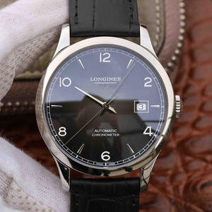 AF Longines Pioneer Series Men's Mechanical Watch New Style Slim Arc Case Case Silver Needle Steel Belt AF Longines Pioneer Series Men's Mechanical Watch New Style Slim Arc Case Case Silver Needle Steel Belt