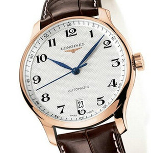 [Blast models only for] a goods Longines (Longines) Master Series L2.628.8.78.3 18K rose top version leather
