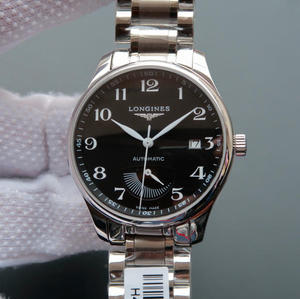 Fine imitation Longines Master L2.708.4.78.3 affichage d’énergie cinétique montre mécanique visage noir