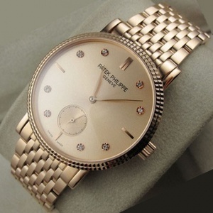 Swiss high imitation Patek Philippe men's watch hollow 18K gold automatic mechanical men's watch