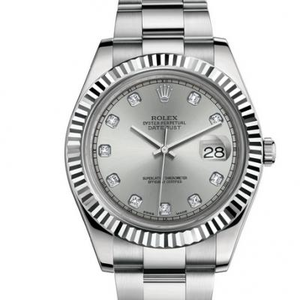 Rolex Datejust 116334-72210 G Silver Plate 41 Men's Automatic Mechanical Watch Produced by n Factory