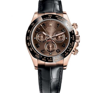 Rolex 116515LN-L(FC) v5 Cosmograph Daytona série Coffee face watch.