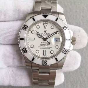 Rolex v5 édition limitée toutes les céramiques fantômes d’eau blanche! Mouvement mécanique ETA2836, céramique pure importée, acier inoxydable 904, 40 diamètre, imperméable, fin