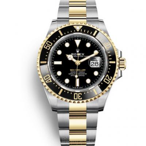 VR Rolex Sea-Dweller 18K Gold Watch Single Red Ghost King 43MM Men's Watch Stainless Steel Strap Automatic Mechanical Movement VR Rolex Sea-Dweller 18K Gold Watch Single Red Ghost King 43MM Men's Watch Stainless Steel Strap Automatic Mechanical Movement