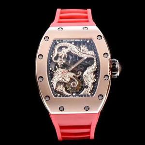 TW factory RICHARD MILLE manages RM057 Jackie Chan Panlong tourbillon watch! Boldly use new performance materials
